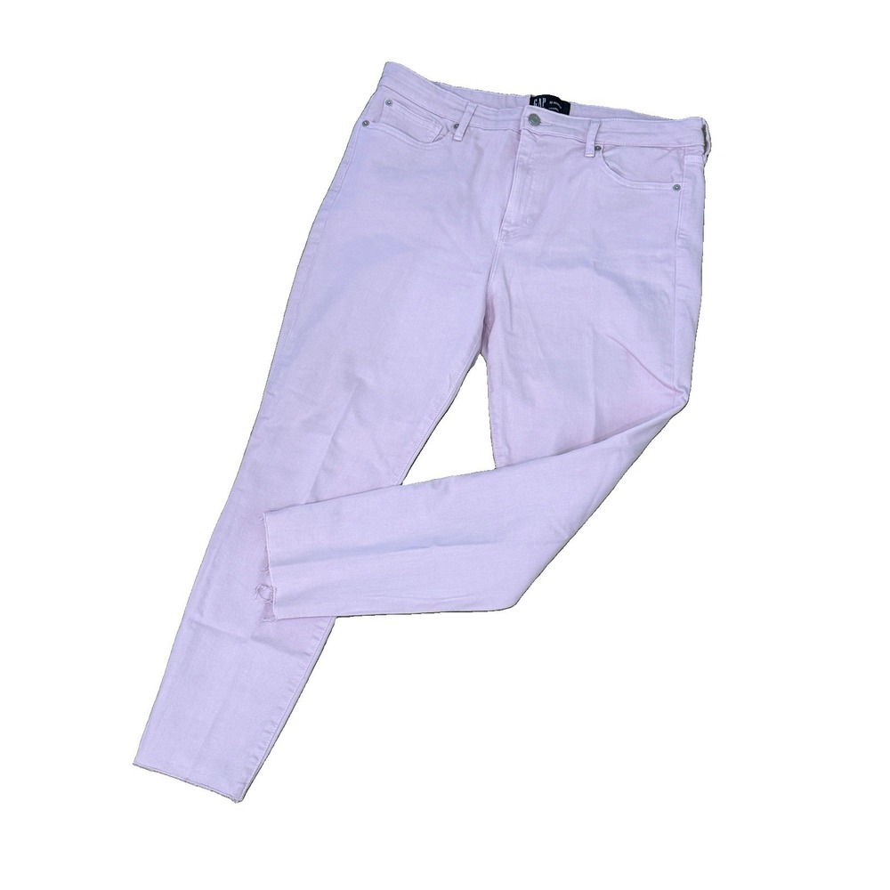 Gap Womens Lavender Denim LeggingsStretch Comfort Fit 5-Pocket Jeans 32R (86)